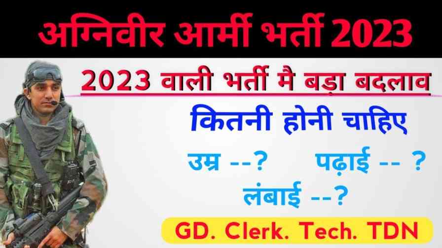 Agniveer Indian Army Vacancy 2023