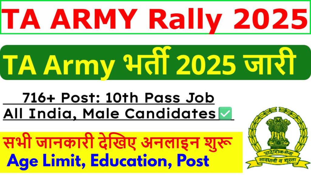 TA Army Recruitment 2025